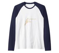 Balla con Me Stile Anni 80 Uomo Do Maglia con Maniche Raglan