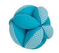 Balla di pressione Montessori, palla per bambini, palla sonaglio o pallina Montessori. Vari modelli e colori disponibili. (Türkis)