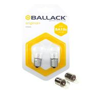 BALLACK Lamp.BA15S R5W Original 12V 5W 2pz | Omologata ECE R37 | 12V