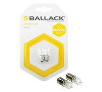 BALLACK Lamp.BA9S Original alogena 12V 10W 2pz | Omologata ECE R37 | 12V