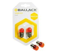 BALLACK Lamp.BAU15S Original Arancio 12V 10W 2pz