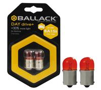 BALLACK Lamp. RY10W DAY Arancio 12V 10W 2pz