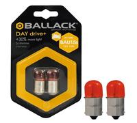 BALLACK Lamp. RY10W Day Arancio 12V 10W 2pz | Omologata ECE R37 | 12V