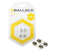 BALLACK Lamp.Silur SV8,5 31mm Origin 12V 10W 2pz | Omologata ECE R37 | 12V