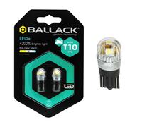 BALLACK Lamp. T10 LED Bianco - 12V 2pz
