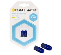 BALLACK Lamp.T10 W5W Xenon Bianco 12V 5W 2pz