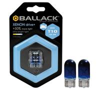 BALLACK Lamp. T10 W5W Xenon Bianco 12V 5W 2pz | Omologata ECE R37 | 12V