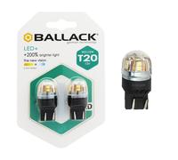 BALLACK Lamp. T20 LED 4 contatti Bia - 12V 2p