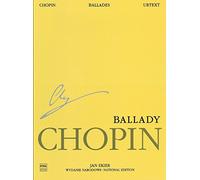 Ballady Chopin Ballades Chopin National Edition Volume I | Ballate Pianoforte Livello Avanzato | Performance Classica Studio Interpretazione | Studenti Conservatorio Insegnanti | Edizione Jan Ekier