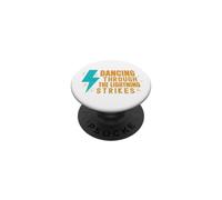 Ballando attraverso i fulmini PopSockets PopGrip Adesivo