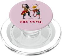 Ballando con il diavolo (Grafica divertente di Satana) PopSockets PopGrip per MagSafe