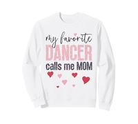 Ballando Il Mio Ballerino Preferito Mi Chiama Mamma Ginnica Ragazze Felpa