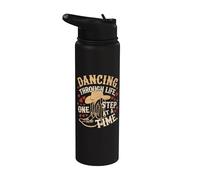 Ballando nella vita un passo alla volta Stainless Steel Insulated Water Bottle