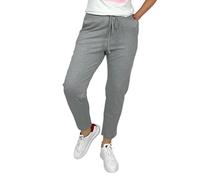 Ballandoro Pantaloni Donna Vita Alta Elasticizzati Autunnali - Chino Sigaretta Comodi, Leggins Eleganti Curvy Elastico in Vita Joggers Morbidi Viscosa (IT, Testo, S, Regular, Regular, Grigio Chiaro)