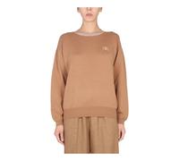 Ballantyne - R Neck Pullover - -Knitwear -Donna -Beige -M
