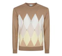 Ballantyne - R Neck Pullover - -Knitwear -Uomo -Beige -M