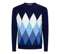 Ballantyne - R Neck Pullover - - Knitwear - Uomo - Blu - M