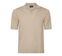 Ballantyne, ,Tops ,Uomo ,Beige ,M Polo a maniche corte semplice