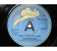 Ballard, Russ - Ballard, Russ Here Comes The Hurt 7" Epic SEPC9489 EX 1981 there is handwritten number on label and 2mm drill hole in label rim