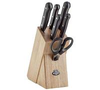 Ballarini 18360-007 Ceppo COLTELLI, Legno E Metallo