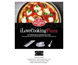 Ballarini 1889 - I Love Coooking Pizza, set regalo Ballarini, 4 pezzi.