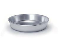 Ballarini 7056.22 Tortiera Conica Alta con Bordo in Alluminio Crudo, 22 Cm