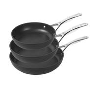 BALLARINI Alba Set di padelle, 3-pz. / 20/24/28 cm, nero, Alluminio
