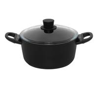 BALLARINI Avola Casseruola con coperchio - 24 cm, alluminio, Keravis Extreme