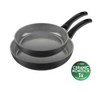 BALLARINI Bari Set di padelle, 2-pz. / 20/28 cm, granito, Alluminio