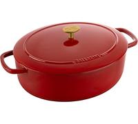 Ballarini Bellamonte Cocotte ovale - 31 cm, rosso, Ghisa