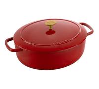 Ballarini Bellamonte pentola ovale in ghisa - 4,5 litri, rosso