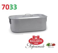 BALLARINI BRASIERA CON COPERCHIO 5MM 7033 40 50 60 ALLUMINIO PROF 9 2024