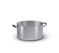 BALLARINI CASSERUOLA 24 MEDIA 4018 2/M RISTORANTE ALLUMINIO MM.4 PROF AZ80324