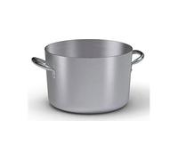 Ballarini Professionale 7020.40 Casseruola Alta con 2 Manici, Alluminio, Grigio, 40 cm