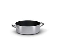 Ballarini Professionale Ballarini 2016.32 casseruola bassa 2 maniglie 32cm - alluminio antiaderente nero professionale con finitura esterna in alluminio satinato - metallo 1000044
