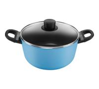 Ballarini Caprera Casseruola Con Coperchio Blu 24cm 8003150521441