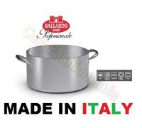 BALLARINI CASSERUOLA MEDIA 4018 DM 24 28 32 36 40 ALLUMINIO PROFESSIONALE