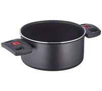 Ballarini Click&Cook Casseruola, Composto, Nero, 16 cm