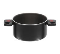 Ballarini Click&Cook Casseruola, Composto, Nero, 20 cm