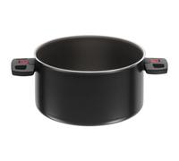 Ballarini Click&Cook Casseruola, Composto, Nero, 24 cm