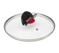 Ballarini Click&Cook Coperchio in Vetro, Alluminio, Trasparente, 16 cm