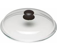 Ballarini Coperchio di Vetro, 28 cm | Pomolo in plastica nera resistente al calore
