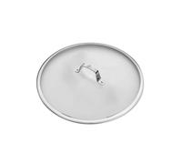 Ballarini Coperchio in vetro con bordo in acciaio inox Coperchio in vetro con bordo in acciaio inox