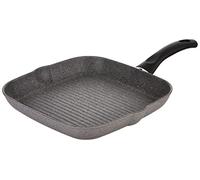 Ballarini Cortina Granitium Bistecchiera, Alluminio, Grigio 28 cm
