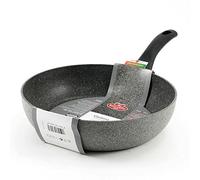 Ballarini Cortina Granitium Tegame 1 Manico, Alluminio, Grigio Puntinato, 28 cm
