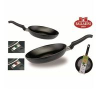 Ballarini Firenze Padella 1 Manico, Alluminio Nero, 24 cm