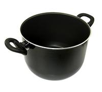 Ballarini Firenze Pentola 2 Manici, Cortan, Nero, Diametro 22 cm