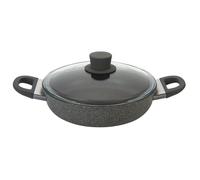 BALLARINI Padella di Murano con 2 manici e coperchio in granito 24 cm...