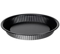 Ballarini Patisserie Stampo Crostata, Alluminio, Nero, 28 cm