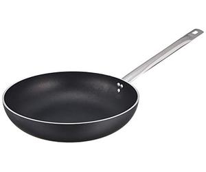 Ballarini Professionale 6002.32 Padella Svasata Alta da Induzione, Alluminio, Nero, 32 cm